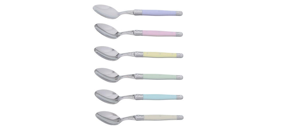Jean Dubost Laguiole Simplicite - 24pc Cutlery Set Pastels