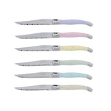 Jean Dubost Laguiole Simplicite - 24pc Cutlery Set Pastels
