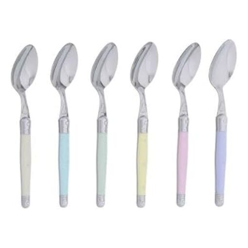 Jean Dubost Laguiole Simplicite - 24pc Cutlery Set Pastels