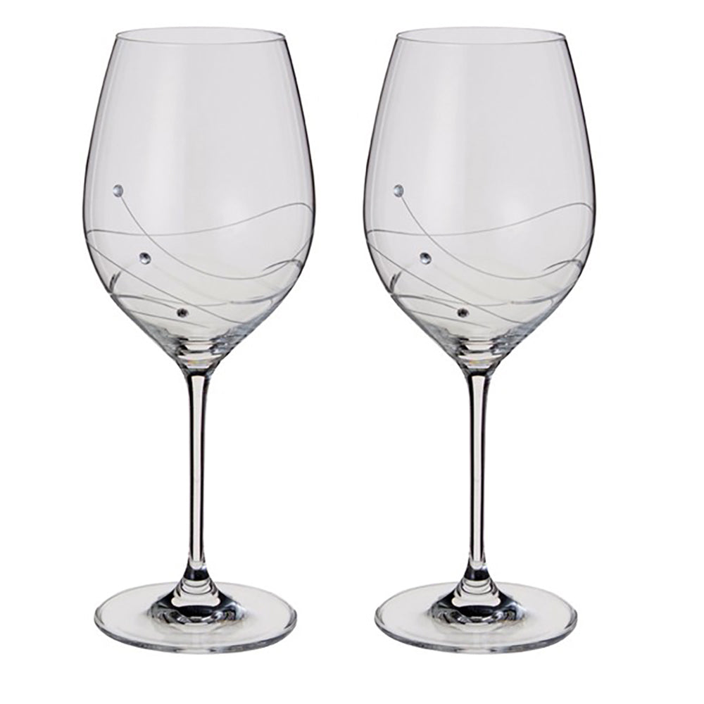 Dartington Crystal Glitz - Goblet Pair
