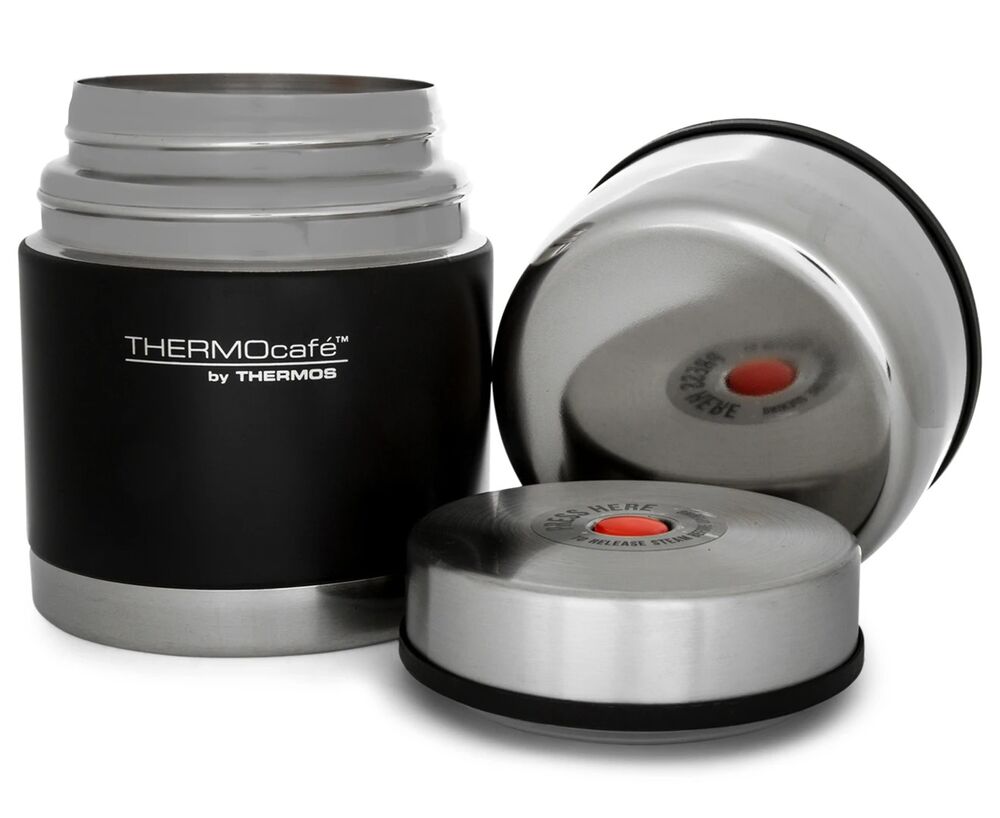 Thermos Thermocafe Food Jar 500ml Matte Black