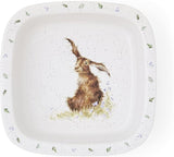 Royal Worcester Wrendale Square Dish - Harebells