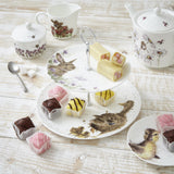 Royal Worcester Wrendale 2-Tier Cake Stand - Rabbit & Duck