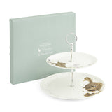 Royal Worcester Wrendale 2-Tier Cake Stand - Rabbit & Duck