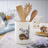 Royal Worcester Wrendale Utensil Jar - Love and Hedgehugs