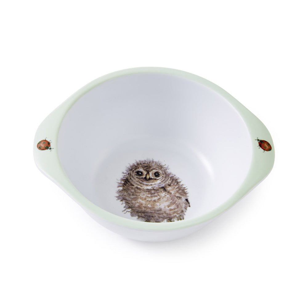 Royal Worcester Wrendale Divided Plate & Bowl Set - Woodland Animals (Set of 2)