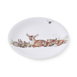 Royal Worcester Wrendale Plate & Bowl Set - Woodland Animals (Set of 2)
