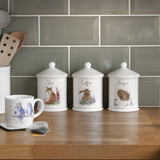 Royal Worcester Wrendale Coffee Canister - Bright Eyes