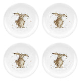 Royal Worcester Wrendale Coupe Plates - Hare (Set of 4)