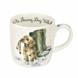 Royal Worcester Wrendale Christmas Mug - Boxing Day Walk