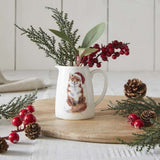 Royal Worcester Wrendale Designs Posy Jug - Festive Fox