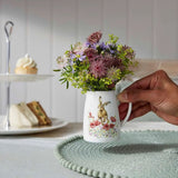 Royal Worcester Wrendale Designs Posy Jug - 'Field of Flowers' Hare