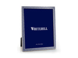 Whitehill Frames - Greek Key Blue Frame - 20cm x 25cm