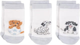 Wrendale Designs - Little Paws Baby Socks Set of 3 (6-12 Months)