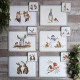 Royal Worcester Wrendale Christmas Coasters - Woodland Animals (Set of 6)
