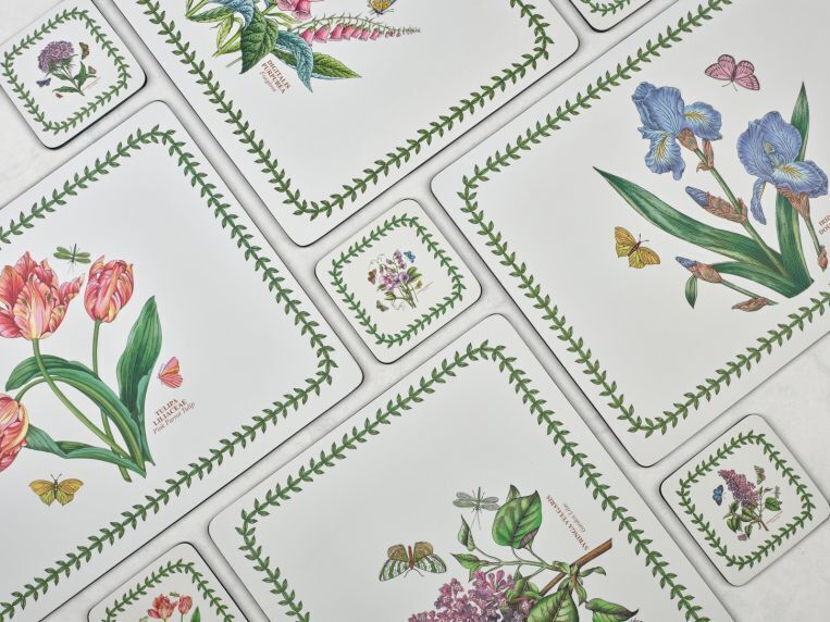 Pimpernel Botanic Garden - Regular Placemats - (Set of 6) Mixed Motifs