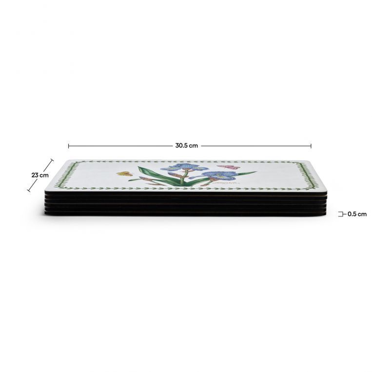 Pimpernel Botanic Garden - Regular Placemats - (Set of 6) Mixed Motifs