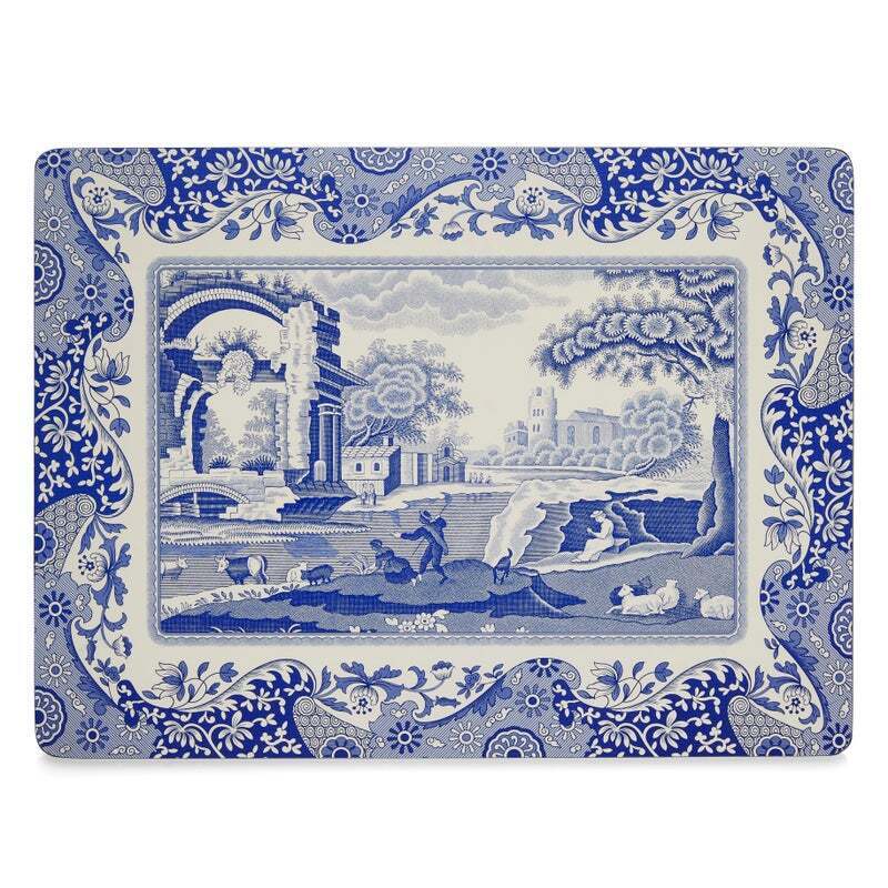 Blue Italian by Pimpernel - Regular Placemats (Set of 4)