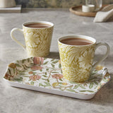 Spode Morris & Co - Fruits & Marigold Mugs & Trays - 180ml (Set of 2)