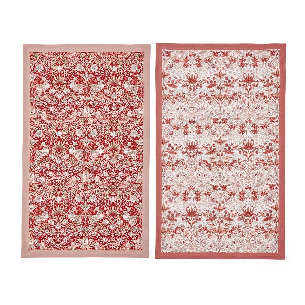 Spode Morris & Co - Strawberry Thief Tea Towel (Set of 2)