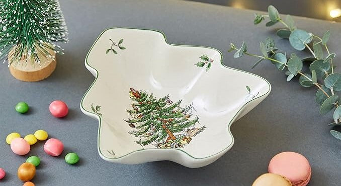 Spode Christmas Tree - Christmas Tree Shaped Dish - 36cm
