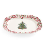 Spode Christmas Tree - Yuletide Rectangular Dish 27.5cm