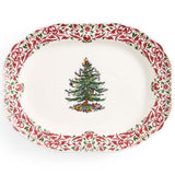 Spode Christmas Tree - Yuletide Rectangular Dish 27.5cm