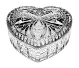 Bohemia Crystal 13cm Heart Shaped Box